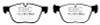 EBC 07-10 BMW X5 3.0 Yellowstuff Front Brake Pads