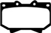 EBC 98-07 Lexus LX470 4.7 Greenstuff Front Brake Pads