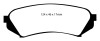 EBC 98-07 Lexus LX470 4.7 Yellowstuff Rear Brake Pads