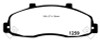 EBC 98-99 Ford F150 4.2 (2WD) (Rear Wheel ABS) Yellowstuff Front Brake Pads