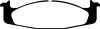 EBC 94-96 Ford Bronco 5.0 Redstuff Front Brake Pads