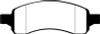 EBC 07+ Buick Enclave 3.6 Greenstuff Front Brake Pads