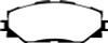 EBC 10-12 Lexus HS250h 2.4 Hybrid Greenstuff Front Brake Pads