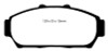 EBC 94-01 Acura Integra 1.8 Yellowstuff Front Brake Pads