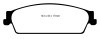 EBC 09-14 Cadillac Escalade 6.0 Hybrid Ultimax2 Rear Brake Pads