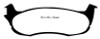 EBC 00-01 Ford Expedition 4.6 2WD Greenstuff Rear Brake Pads