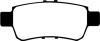 EBC 05-10 Honda Odyssey 3.5 Greenstuff Rear Brake Pads (For 11.7in. Rotors)