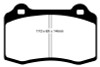 EBC 96-00 Lotus Esprit Turbo 2.0 Turbo GT3 Redstuff Front Brake Pads
