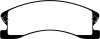 EBC 99-04 Jeep Grand Cherokee 4.0 (Akebono) Yellowstuff Front Brake Pads