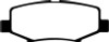 EBC 06-11 Dodge Nitro 3.7 Yellowstuff Rear Brake Pads