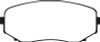 EBC 11-14 Ford Edge 2.0 Turbo Greenstuff Front Brake Pads