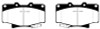 EBC 96-97 Lexus LX450 4.5 Yellowstuff Front Brake Pads