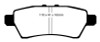 EBC 05-12 Nissan Pathfinder 4.0 Greenstuff Rear Brake Pads