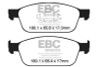 EBC 12+ Ford Focus 2.0 Turbo ST Yellowstuff Front Brake Pads