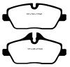 EBC 14+ Mini Hardtop 1.5 Turbo Cooper Redstuff Front Brake Pads
