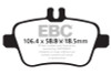 EBC 13+ Mercedes-Benz CLA250 2.0 Turbo Yellowstuff Rear Brake Pads
