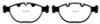 EBC 02-04 BMW X5 4.6 Greenstuff Front Brake Pads