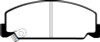 EBC 84-85 Honda Accord Sedan 1.8 Greenstuff Front Brake Pads