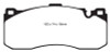 EBC 08-10 BMW 135 3.0 Twin Turbo Greenstuff Front Brake Pads