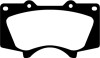EBC 10+ Lexus GX460 4.6 Greenstuff Front Brake Pads