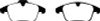 EBC 11-15 Land Rover Range Rover Evoque 2.0 Turbo Greenstuff Front Brake Pads