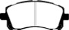 EBC 98-02 Subaru Forester 2.5 Greenstuff Front Brake Pads
