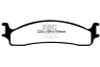 EBC 06-11 Dodge Ram 1500 Mega Cab 2WD Greenstuff Front Brake Pads