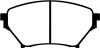 EBC 01-03 Mazda Miata MX5 1.8 (Sports Suspension) Greenstuff Front Brake Pads