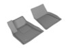 3D MAXpider 2012-2014 Tesla Model S Kagu 1st Row Floormat - Gray