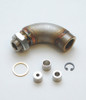 Vibrant Thread On inJin Style Oxygen Sen Restrictor Fitting w/ Adj InsertT304 SM18x1.5 thread 1pc