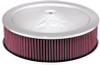 K&N 14in Red Custom Air Cleaner Assembly - 5.125in ID x 14in OD x 3.75in H x 1.25in Drop Base