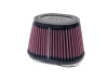 K&N Filter Universal Rubber Filter - Oval Tapered - 3.75in Top O/S W x 4in Base O/S W x 4in H