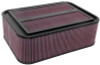 K&N Custom Racing Assembly Carbon Fiber Air Box w/o Base - Large