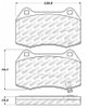 StopTech Street Select Brake Pads - Rear