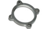 Vibrant GT series / T3 Turbo Discharge Flange (4 Bolt) with 3in Inlet I.D. T304 SS 1/2in Thick