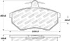 StopTech Street Touring Brake Pads sto308.06960