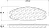 StopTech Street Select Brake Pads - Front sto305.09310