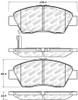 StopTech Street Select Brake Pads - Front sto305.13940