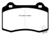 EBC 15+ Cadillac CTS 3.6 Twin Turbo Redstuff Rear Brake Pads