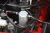 JLT 05-10 Ford Mustang GT/Bullitt/Saleen Driver Side Oil Separator 3.0 - Clear Anodized