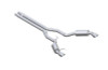 MBRP 15 Ford Mustang GT 5.0 3in Cat Back Dual Split Rear Street Version 4.5in Tips - Aluminized