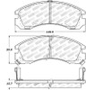 StopTech Street Touring 93-99 Eagle Talon 4WD / 92-04 Mitsubishi Diamante