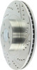 StopTech Select Sport 09-13 Subaru Forester Slotted and Drilled Left Front Rotor
