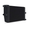 Mishimoto Heavy-Duty Oil Cooler - 10" Opposite-Side Outlets - Black