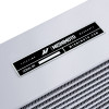 Mishimoto Heavy-Duty Oil Cooler - 17" Same-Side Outlets - Silver