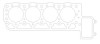 Cometic Toyota 2TG 87mm Bore .043 inch CFM-20 Head Gasket