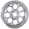 Weld Magnum Import 1-Piece 15x3.5 / 4x100mm BP / 2.25in. BS Polished Wheel - Non-Beadlock