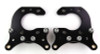 Wilwood Brackets (2) - P/S Rear - Big Ford 2.50in Offset