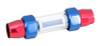 Spectre Pro-Plumbing Fuel Filter 3/8in. - Red/Blue