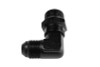 Aeromotive Fitting - Elbow - 90-Deg - AN-10 ORB to AN-08 Flare